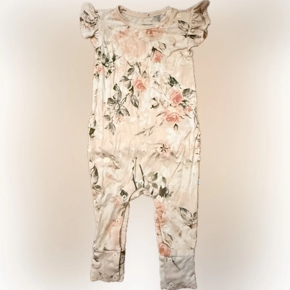 Posh Peanut Floral Romper
